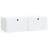 vidaXL Mueble de TV de pared 98 x 41 x 30 cm Blanco