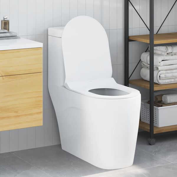 vidaXL Asiento de WC Ajustable 48,5 x 36 x 5 cm Polipropileno