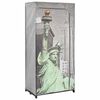 vidaXL Armario de tela New York 75x45x160 cm