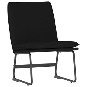 vidaXL Sill&oacute;n de relax tela negro 52x75x76 cm