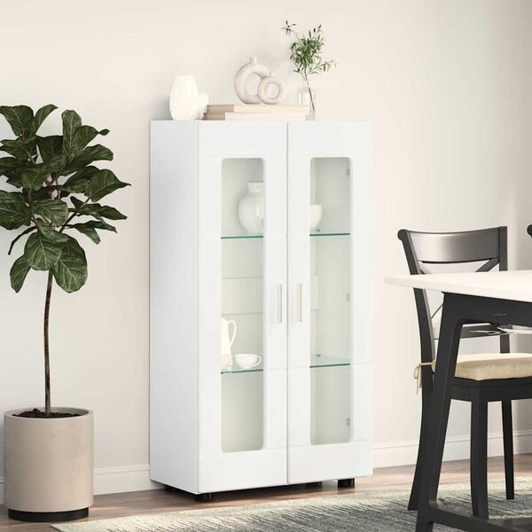 vidaXL Aparador FLORIN 55,5 x 29 x 103 cm Madera de ingenier&iacute;a