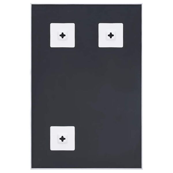 vidaXL Espejo blanco 60x40 cm