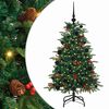 vidaXL &Aacute;rbol de Navidad artificial Verde 120 cm PVC, Metal y Pl&aacute;stico