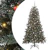 vidaXL &Aacute;rbol de Navidad artificial Verde 180 cm PVC, Pl&aacute;stico y Acero