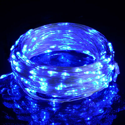 vidaXL Tira de luces con 300 LED PVC azul 30 m