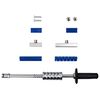 vidaXL Set de martillo de inercia 7 piezas acero al carbono