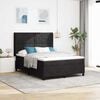 vidaXL Cama tipo Box Spring con cabecera Negro 140 x 200 cm Terciopelo