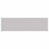 vidaXL Toldo lateral retr&aacute;ctil de jard&iacute;n gris 180x600 cm