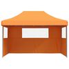 vidaXL Carpa de Fiesta Naranja 279 x 410 x 315 cm Tela Oxford