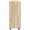vidaXL Armario de Madera con caj&oacute;n Roble Sonoma 88,5 x 30,5 x 73 cm