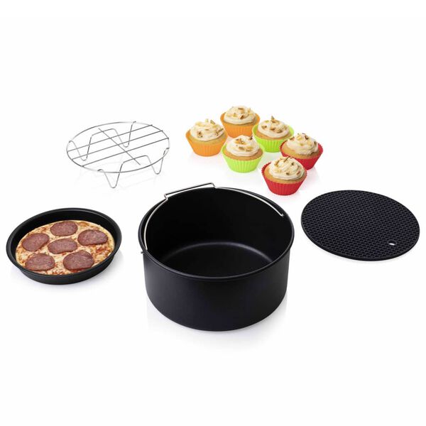 Princess Accesorios de freidora de aire 10 pzas 3,2L metal y silicona