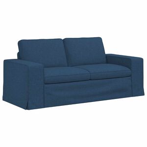 vidaXL Sof&aacute; Azul 182 x 80 x 82 cm tela