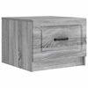 vidaXL Mesa de Caf&eacute; Gris Sonoma 49 x 50 x 37 cm Madera de Ingenier&iacute;a