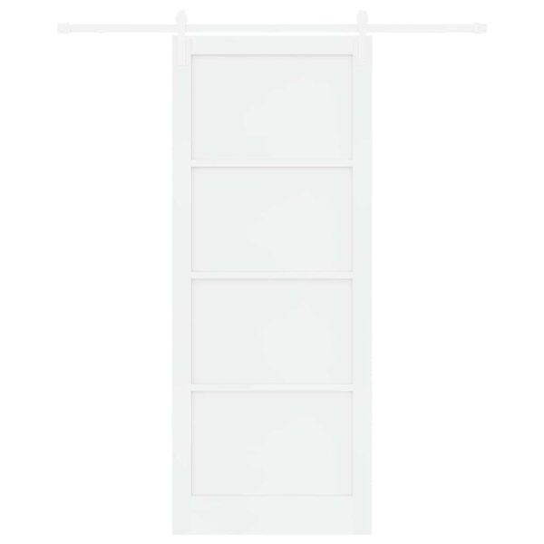 vidaXL Puerta Corredera 93 x 232 cm Madera de pino macizo