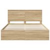 vidaXL Estructura de cama Sonoma 160 x 200 cm Madera de pino macizo