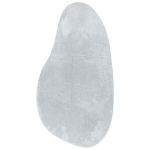 vidaXL Alfombra HUARTE Gris 80 x 150 cm Poli&eacute;ster