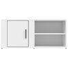 vidaXL Muebles para TV 2 uds madera contrachapada blanco 80x31,5x36 cm