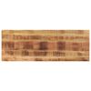 vidaXL Tablero de mesa rectangular madera maciza mango 140x50x2,5 cm