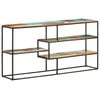 vidaXL Aparador de madera maciza reciclada 150x30x75 cm