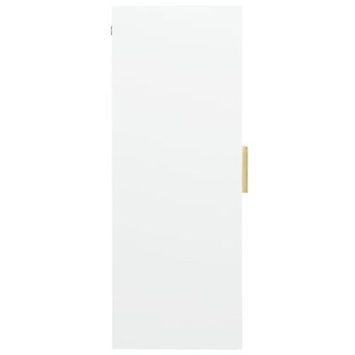 vidaXL Armario de pared colgante blanco 69,5x34x90 cm
