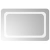 vidaXL Espejo de ba&ntilde;o LED Transparente 60 x 40 cm vidrio templado