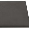 vidaXL Cabecero de Pared 12 pcs Gris oscuro 30 x 15 cm Terciopelo