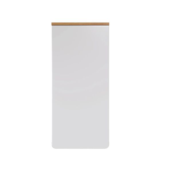 Trendteam Armario de pared para ba&ntilde;o Ciara blanco y roble Artisan
