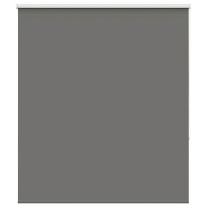 vidaXL Estor Enrollable Opaco gris 120x130 cm Tela Ancho 116,6 cm