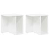 vidaXL Mesa Auxiliar 2 uds. 37 x 32 x 40 cm Madera de ingenier&iacute;a
