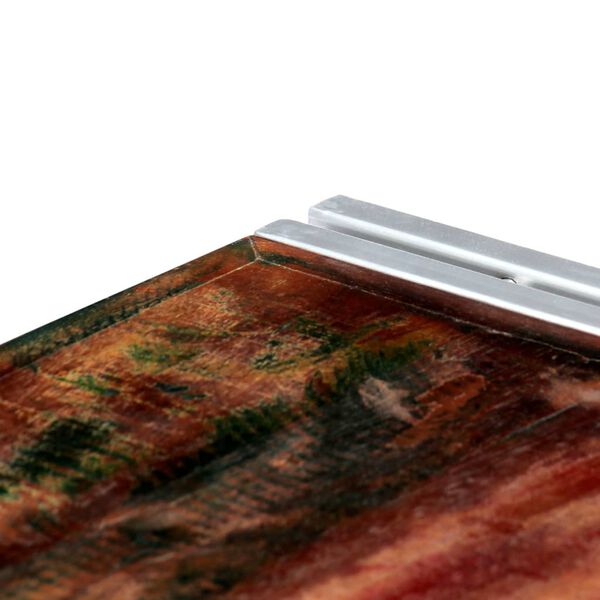 vidaXL Mesa de centro de madera maciza reciclada 120x60x35 cm