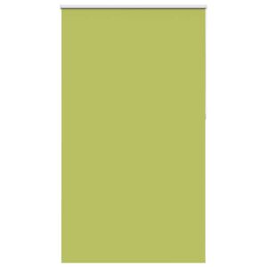 vidaXL Estor Enrollable Opaco hojas verde 130x210cm Tela Ancho 126,6cm
