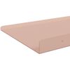 vidaXL Estante flotante 2 pcs Rosa 80 x 18 x 2,5 cm Acero