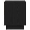 vidaXL Mesita de Noche con cajón 2 pcs Roble negro 45 x 34 x 44 cm