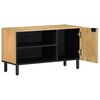 vidaXL Mueble de TV madera maciza mango marr&oacute;n 80x31,5x46 cm