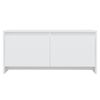 vidaXL Mesa de centro madera contrachapada blanco 90x50x41,5 cm