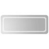 vidaXL Espejo de ba&ntilde;o LED Transparente 100 x 40 cm vidrio templado