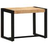 vidaXL Banco 60x35x45 cm madera maciza de mango rugoso