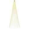 vidaXL Luces de &aacute;rbol de Navidad con estacas 500 LED Blanco C&aacute;lido y