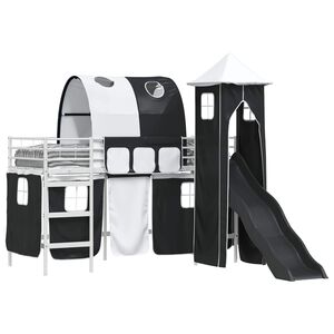 vidaXL y Negro 90 x 190 cm