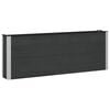vidaXL Arriate elevado 2 pcs WPC y Aluminio