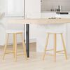 vidaXL Sillas de comedor 2 pcs Natural 46 x 37 x 63 cm