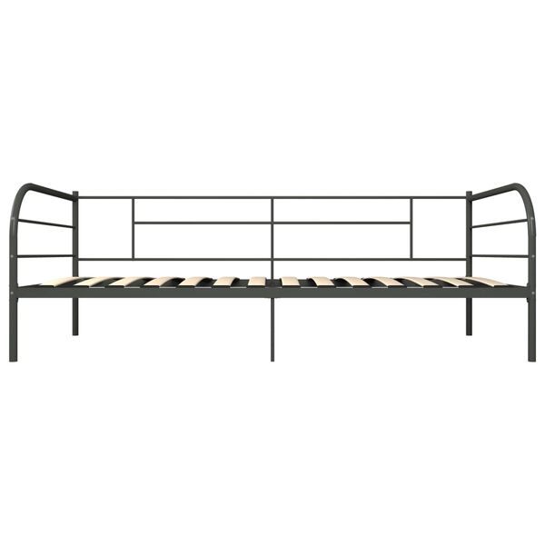 vidaXL Estructura de cama sin colch&oacute;n metal blanco 90x200 cm