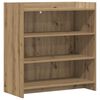 vidaXL Aparador Roble artisan 75 x 36 x 80 cm Madera de ingenier&iacute;a
