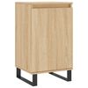 vidaXL Aparadores 2 uds madera de ingenier&iacute;a roble Sonoma 40x35x70 cm