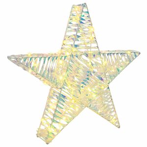 vidaXL Estrella 3D 50 LED c&aacute;lido 55 x 52.5 x 9 cm PET