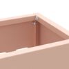 vidaXL Soporte para sombrilla Rosa 28 x 12 x 41 cm Acero