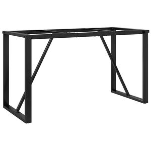 vidaXL Patas de mesa de comedor estructura O acero 120x60x73 cm