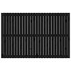 vidaXL Cabecero de cama de pared madera maciza pino negro 166x3x110 cm