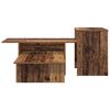 vidaXL Mesa Consola Madera vieja 91,5 x 35 x 38,5 cm