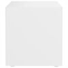 vidaXL Muebles para TV 2 uds madera contrachapada blanco 37x35x37 cm